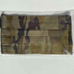Johnny Was cotton face mask green camo 3/$25